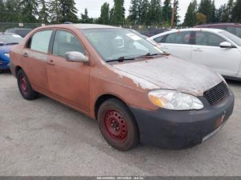  Salvage Toyota Corolla
