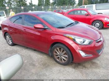  Salvage Hyundai ELANTRA