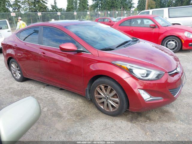  Salvage Hyundai ELANTRA