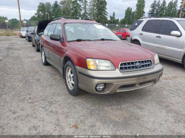  Salvage Subaru Outback