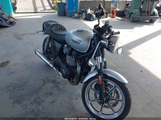  Salvage Triumph Motorcycle Bonneville