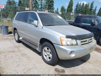  Salvage Toyota Highlander