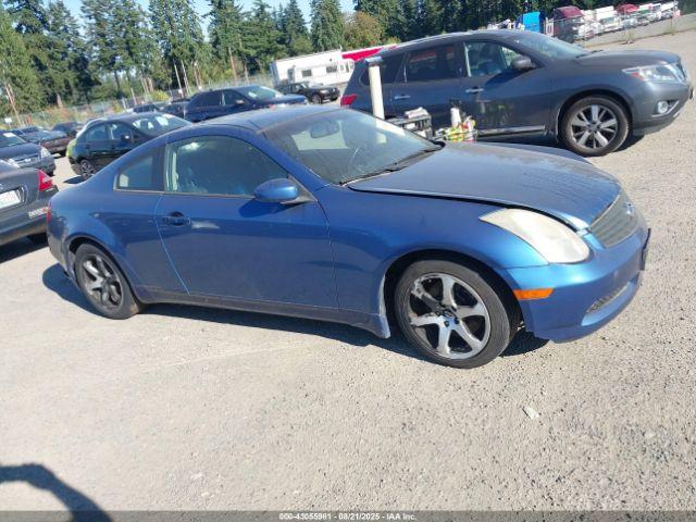  Salvage INFINITI G35