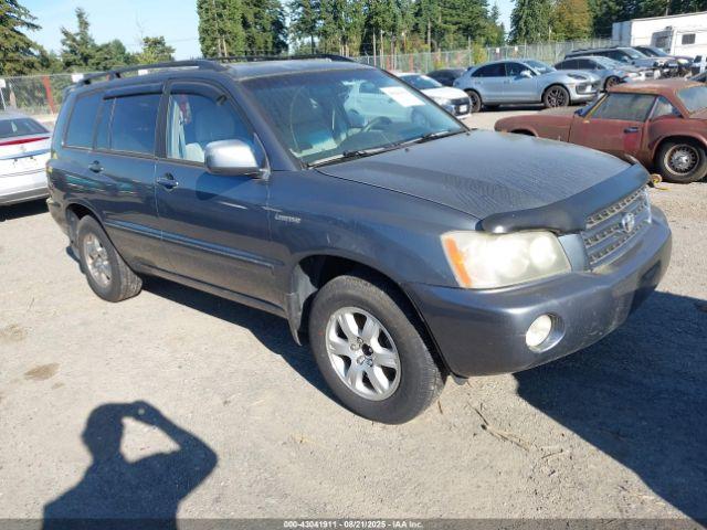  Salvage Toyota Highlander