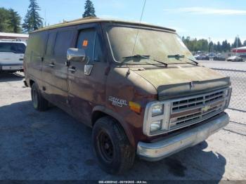  Salvage Chevrolet G20