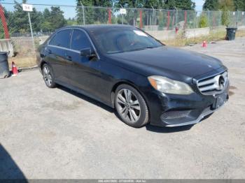  Salvage Mercedes-Benz E-Class
