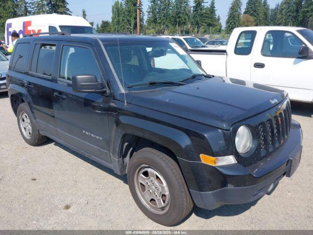  Salvage Jeep Patriot