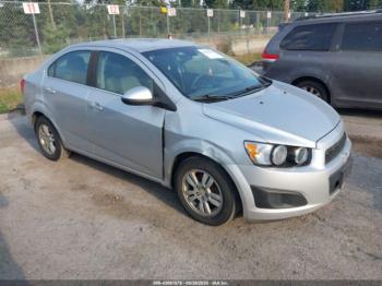  Salvage Chevrolet Sonic