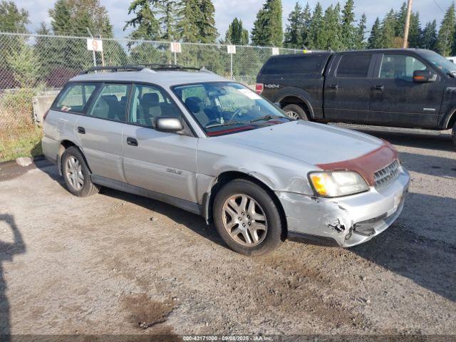  Salvage Subaru Outback