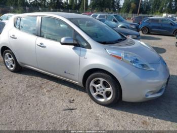  Salvage Nissan LEAF