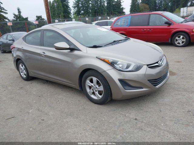  Salvage Hyundai ELANTRA