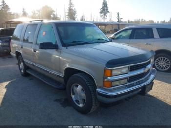 Salvage Chevrolet Tahoe