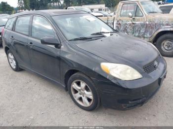  Salvage Toyota Matrix