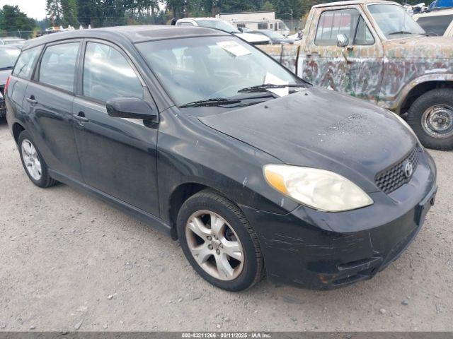  Salvage Toyota Matrix