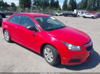  Salvage Chevrolet Cruze