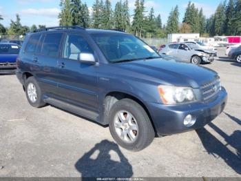  Salvage Toyota Highlander