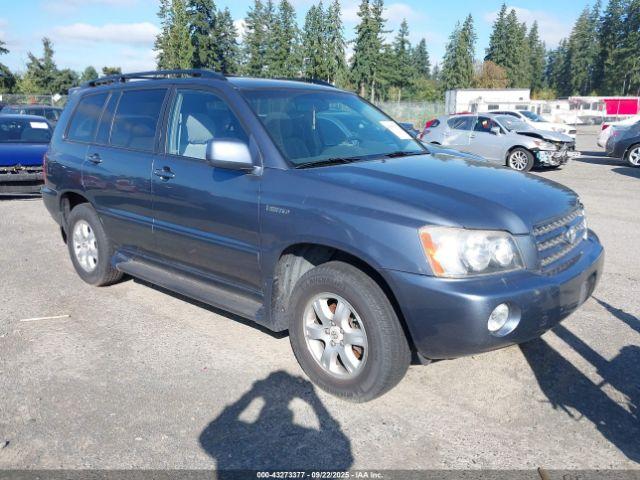 Salvage Toyota Highlander