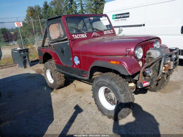  Salvage Jeep CJ-5