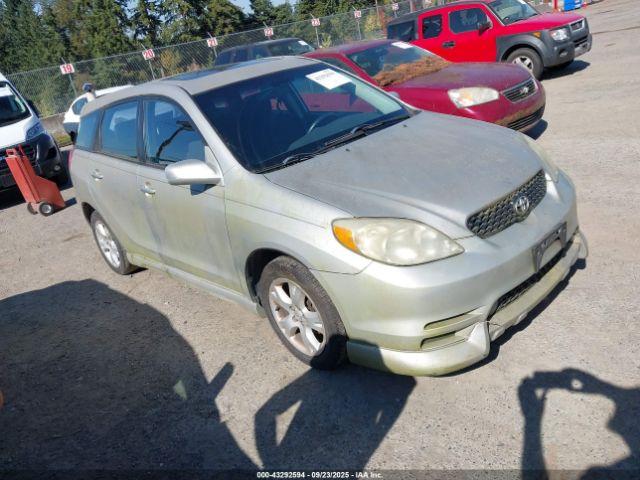  Salvage Toyota Matrix