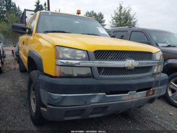  Salvage Chevrolet Silverado 2500