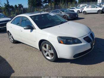  Salvage Pontiac G6