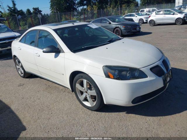  Salvage Pontiac G6
