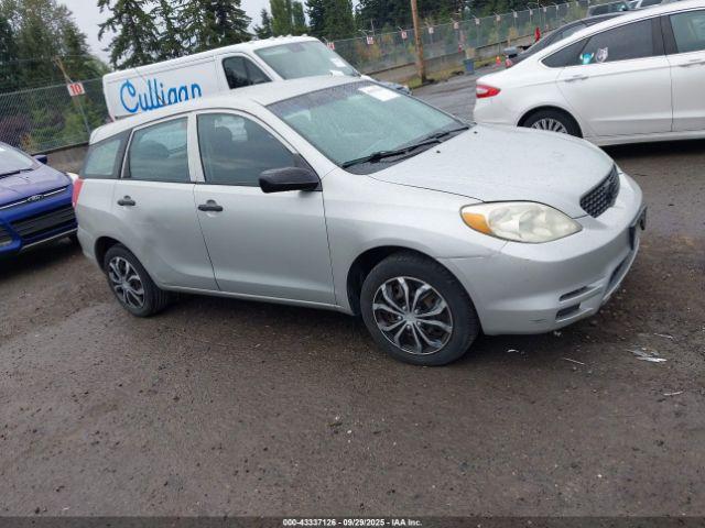  Salvage Toyota Matrix