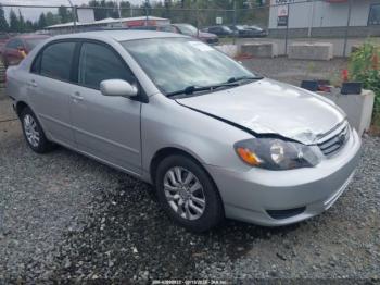  Salvage Toyota Corolla