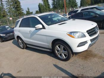  Salvage Mercedes-Benz M-Class