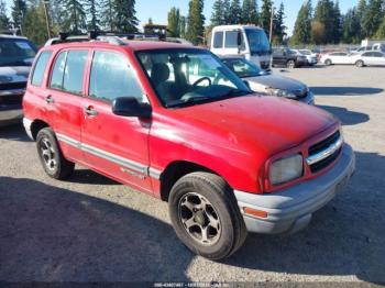  Salvage Chevrolet Tracker
