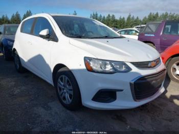  Salvage Chevrolet Sonic