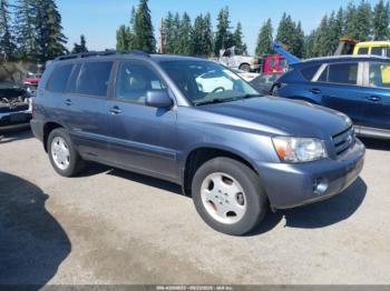  Salvage Toyota Highlander