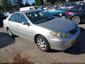  Salvage Toyota Camry