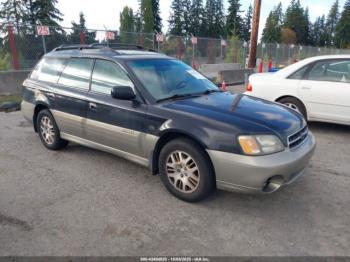 Salvage Subaru Outback