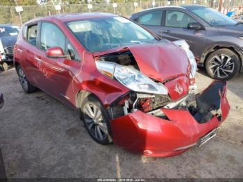  Salvage Nissan LEAF