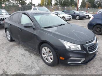  Salvage Chevrolet Cruze