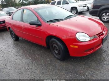  Salvage Dodge Neon