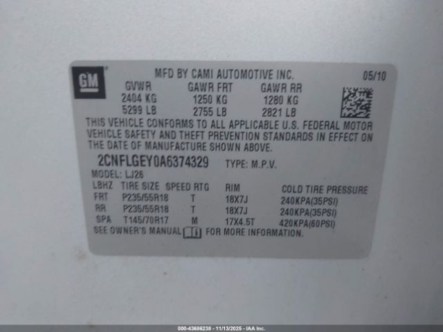 Chevrolet Equinox Ltz Image 2