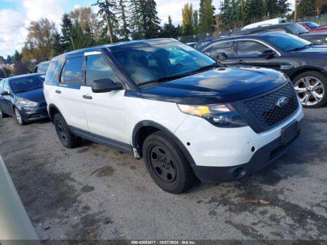  Salvage Ford Utility Police Intercepto