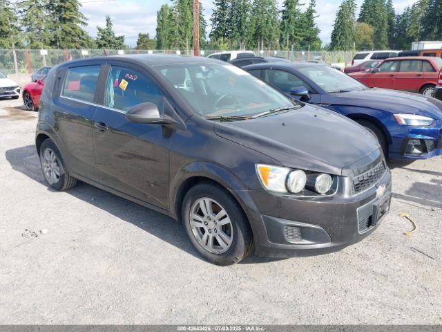  Salvage Chevrolet Sonic