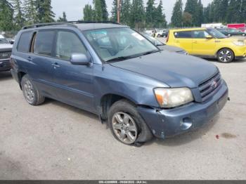  Salvage Toyota Highlander
