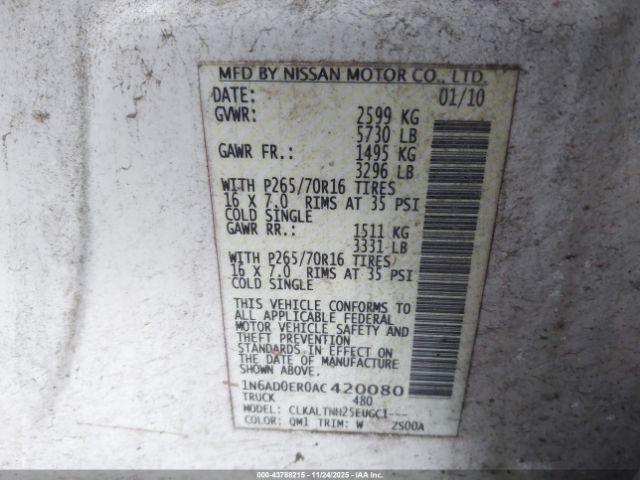 Nissan Frontier Se Image 8