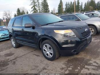  Salvage Ford Utility Police Intercepto