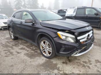  Salvage Mercedes-Benz GLA