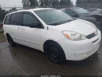  Salvage Toyota Sienna