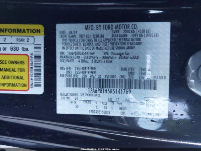 Ford Mustang Ecoboost Premium Fastback Image 4