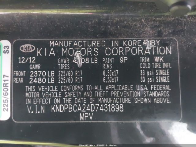 Kia Sportage Lx Image 13