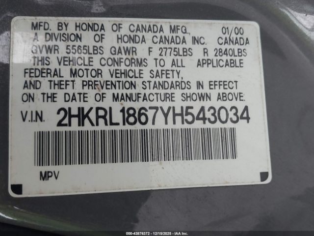 Honda Odyssey Ex Image 6