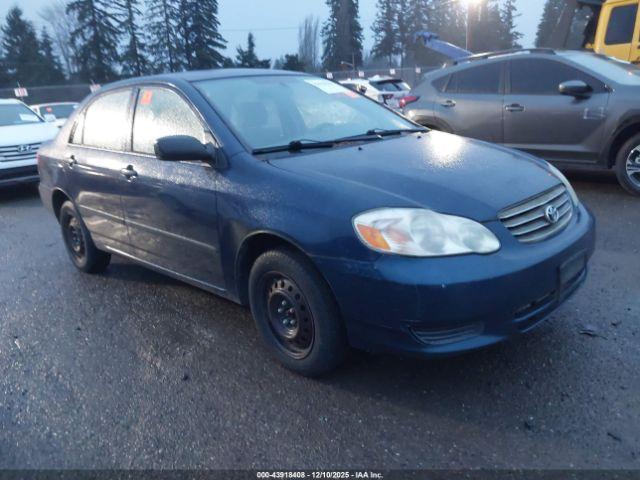  Salvage Toyota Corolla