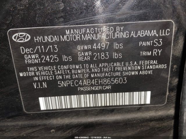 Hyundai SONATA Limited 2.0t Image 7